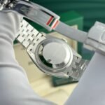Rolex Datejust 126234 904L Steel Green Palm Dial 36mm Jub Super Clone - 图片 7