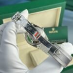 Rolex Datejust 126234 904L Steel Green Palm Dial 36mm Jub Super Clone - 图片 17