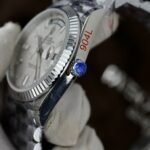 Rolex Day-Date 904L Steel Meteorite Dial With Diamonds 40mm Super Clone - 图片 7
