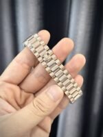 Rolex Day-Date 128235 RG Plated Green Dial With Diamonds 36mm Super Clone - 图片 6