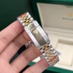 Rolex Datejust SS/YG Plated MOP Dial CZ Diamonds 41mm Jub Super Clone - 图片 6