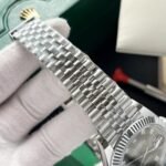 Rolex Datejust 126334 904L Steel Black Dial CZ Diamonds 41mm Jub Super Clone - 图片 4