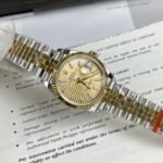 Rolex Datejust SS/YG Plated Gold Dial 41mm Jub EWF Replica - 图片 2