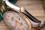 Rolex Datejust 126233 SS/RG Plated White Dial 36mm Jub Super Clone - 图片 6