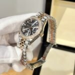 Rolex Datejust SS/RG Plated Grey Dial CZ Diamonds 31mm Jub EWF Replica - 图片 5