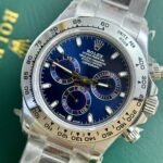 Rolex Daytona 116509 904L Steel Blue Dial 40mm Oyster Super Clone - 图片 3
