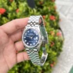Rolex Datejust 126234 904L Steel Blue Dial CZ Diamonds 36mm Jub Super Clone - 图片 4