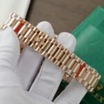 Rolex Day-Date 128235 RG Plated Ombre Brown Dial 36mm Super Clone - 图片 10