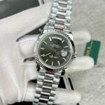 Rolex Day-Date 228236 904L Steel Grey Dial 40mm Super Clone - 图片 2