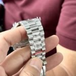 Rolex Day-Date 904L Steel Blue Arabic Dial 40mm Super Clone - 图片 5