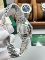 Rolex Day-Date 228236 904L Steel Black Dial CZ Diamonds 40mm Super Clone - 图片 7
