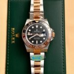 Rolex GMT-Master II 126711CHNR Root Beer SS/RG Plated Black Dial 40mm Oyster Super Clone - 图片 2