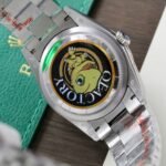 Rolex Day-Date 128236 904L Steel Blue Dial CZ Diamonds 36mm Super Clone - 图片 9