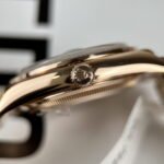Rolex Day-Date RG Plated Chocolate Dial Baguette Diamond 36mm Super Clone - 图片 6