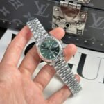 Rolex Datejust 316L Steel Green Dial 31mm Jub THBF Replica - 图片 2