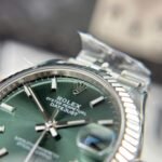 Rolex Datejust 316L Steel Green Dial 31mm Jub THBF Replica - 图片 7