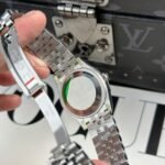 Rolex Datejust 316L Steel Green Dial CZ Diamonds 31mm Jub THBF Replica - 图片 9