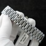 Rolex Day-Date 904L Steel Diamond Dial Baguette Diamond 40mm Super Clone - 图片 8