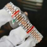 Rolex Lady-Datejust 279171-0011 SS/RG Plated Chocolate Dial CZ Diamonds 28mm Jub AAA Replica - 图片 9