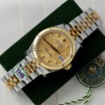 Rolex Datejust 278273 SS/YG Plated Champagne Dial CZ Diamonds 31mm Jub THBF Replica - 图片 2