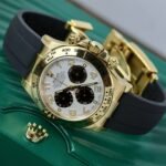 Rolex Daytona 116519 YG Plated White Dial 40mm Oysterflex Super Clone - 图片 4